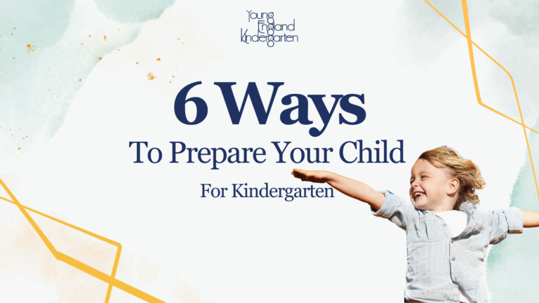 YEK 6 Ways to prepare your child for kindergarten BLOG Banner